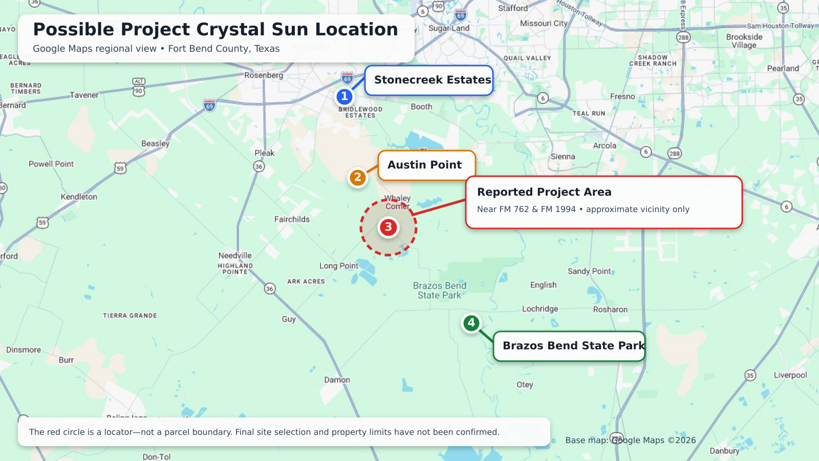 Tesla's $10.1 Billion "Project Crystal Sun" Could Bring a Massive Solar Plant to Fort Bend County