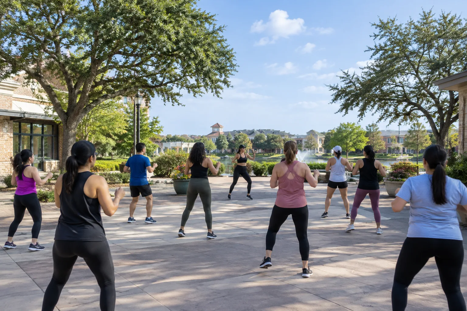 Zumba or Fitness with Kathy Vu at Sugar Land Town Square