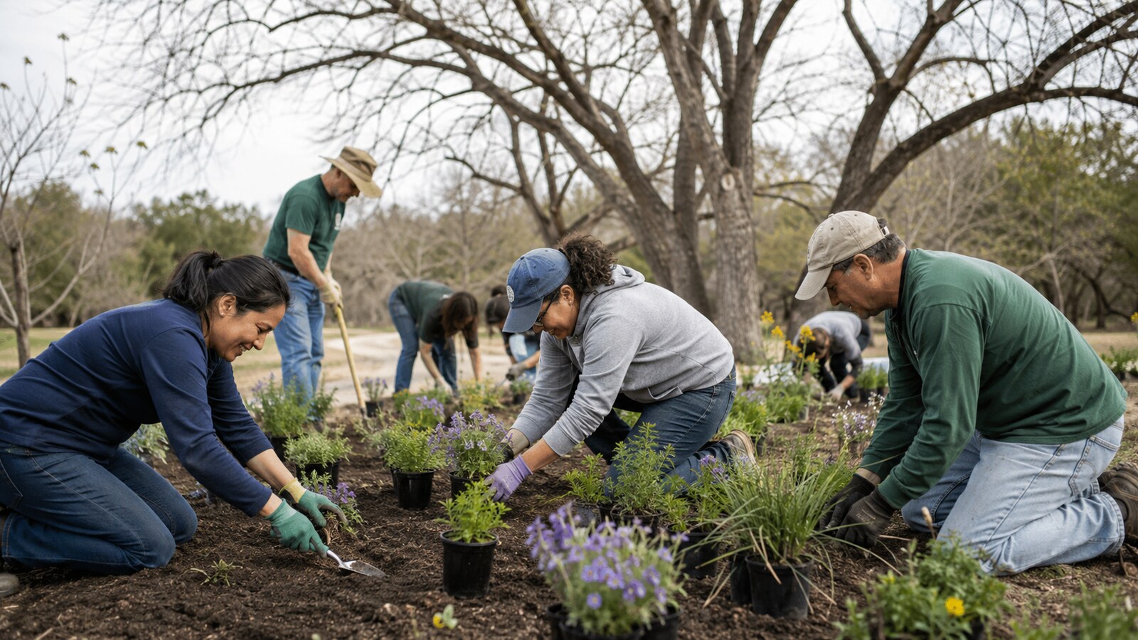 February / volunteering